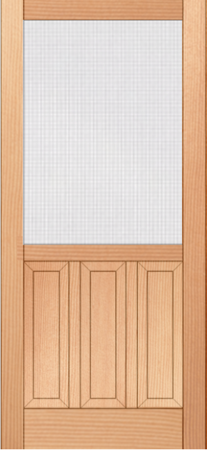 Marion E Three Panel screen door